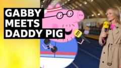 Exclusive of the year? Gabby Logan interviews Daddy Pig