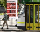 Australia news live: free public transport in Victoria extended; man charged with murder in NSW