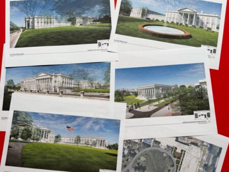 Trump administration asks appeals court to let White House ballroom construction resume