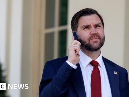 JD Vance arrives in Hungary to back Orbán’s re-election bid