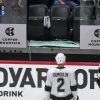 Glass shatters behind Kings bench, delays game