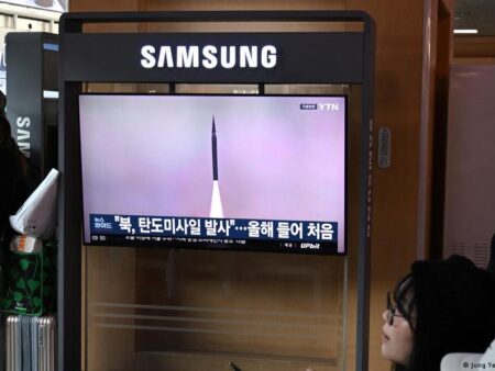 North Korea fires ballistic missiles toward sea