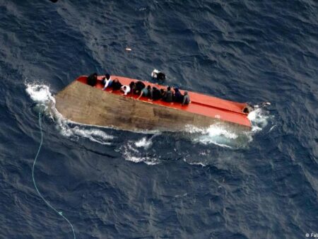 Dozens missing after migrant boat capsizes in Mediterranean