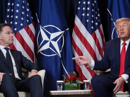 Trump criticizes NATO over Iran in meeting with Rutte