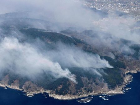 Japan: Raging wildfires cause mass evacuations