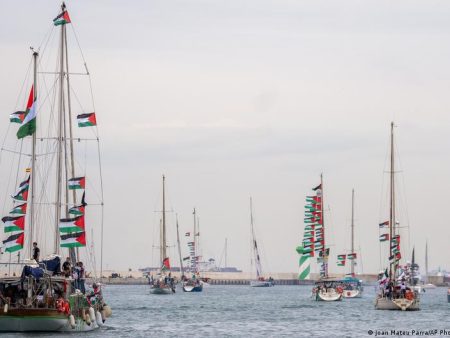 Israel stops Gaza-bound aid flotilla in international waters