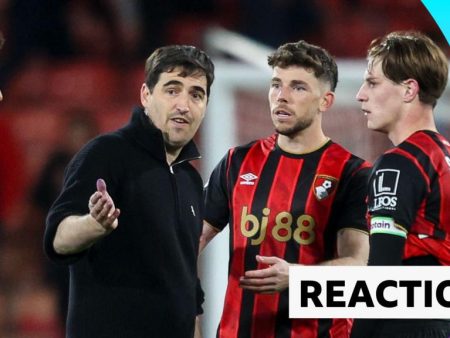 Iraola frustrated after Leeds’ equaliser was not ruled out for offside