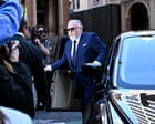‘It’s pretty ugly’: Kyle Sandilands tells ARN to put him back on air as he arrives for court hearing in Rolls Royce