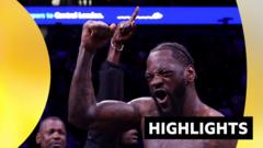 Wilder beats Chisora in thrilling split decision bout