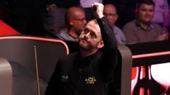 Allen sees off Wilson to reach Crucible quarters
