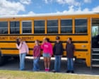 Mississippi school kids stop school bus on highway after driver passes out