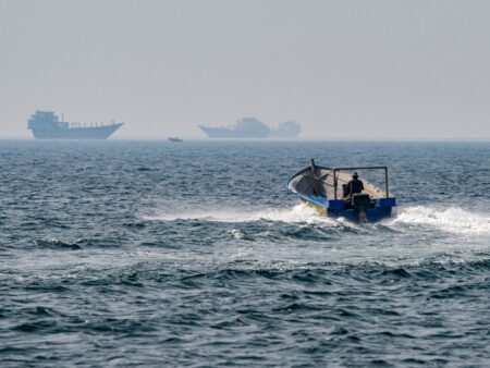 Shipping in Strait of Hormuz still at a trickle despite US-Iran ceasefire