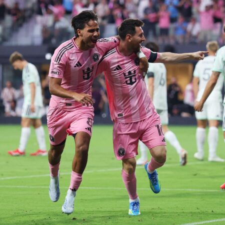 Messi scores as Inter Miami open new stadium with a draw in the MLS