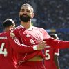 Salah scores in Merseyside derby as Liverpool win to boost European hopes
