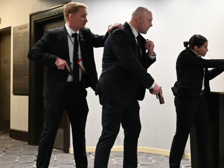 Trump evacuated from White House correspondents’ dinner