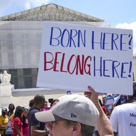 Listen live: Supreme Court weighs Trump’s restrictions on birthright citizenship