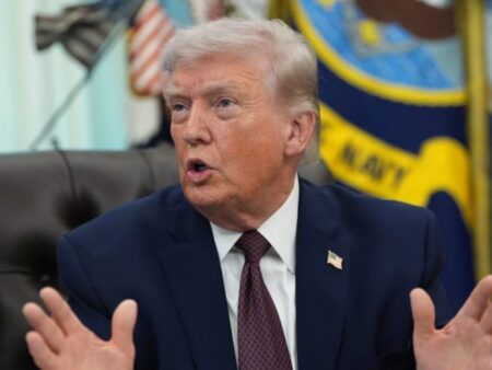 Trump declines to rule out ground troops if Iran doesn’t make a deal