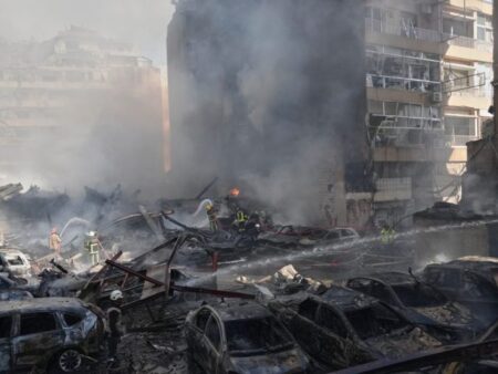 Aid worker says attacks on Beirut ‘not targeted’: ‘It’s insane’