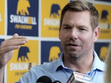 Swalwell calls sexual assault claims ‘flat false’ as pressure mounts to drop governor bid