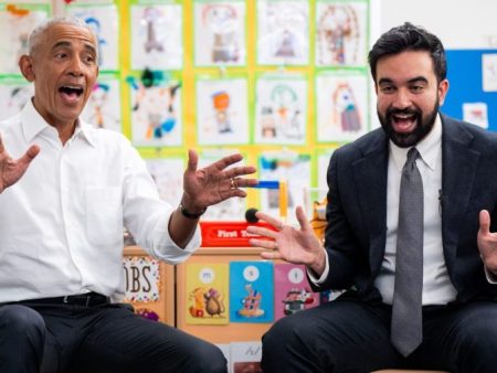 Obama and Mamdani meet for the first time, read to New York City preschoolers