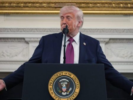 Trump says Iran keeping Strait of Hormuz closed to ‘save face’