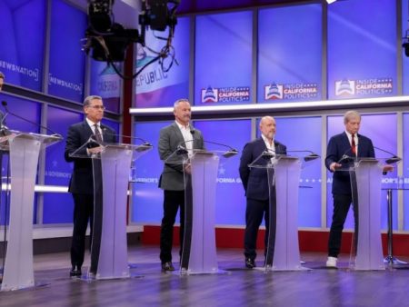 5 takeaways from first major California governor’s debate after Swalwell exit