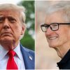 Donald Trump Claims Apple CEO Tim Cook Once Called the President to ‘Kiss My Ass’