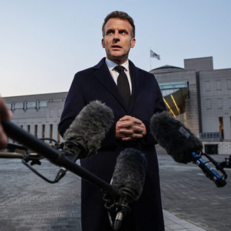 Europe up for policing Hormuz — but only if the fighting stops