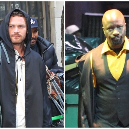 Mike Colter and Finn Jones Spotted on ‘Daredevil: Born Again’ Set With ‘Defenders’ Co-Star Krysten Ritter