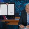 Jon Stewart Jokes That Donald Trump Is on Psychedelics After ‘Weird as S—‘ Bill Signing: ‘Have You Ever Really Looked at Your Signature, on Weed?’