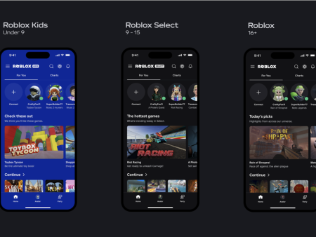 Roblox to Launch ‘Kids’ Accounts for Users Ages 5-8, New Selection Process for Games Available to Players Under 16