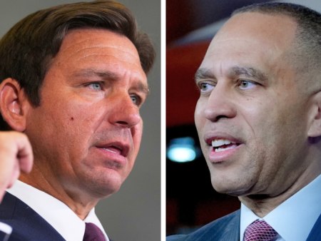 DeSantis escalates clash with Jeffries over Florida redistricting: ‘Bring it on’