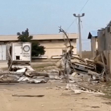 Red Crescent supply warehouse attacked in southwest Iran