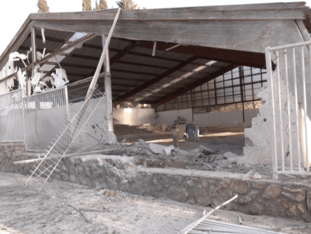 Hezbollah rocket attack damages 1,500-year-old Israeli church