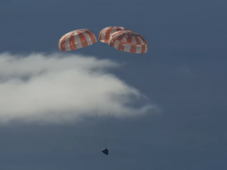 Artemis II Crew Successfully Splashes Down Off San Diego Coast