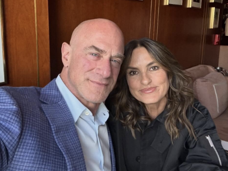 Chris Meloni Has ‘Law & Order’ Reunion With Mariska Hargitay While “Freshly Unemployed” After ‘Organized Crime’ Cancellation
