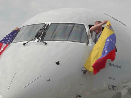 US-Venezuela direct flights resume after seven-year suspension