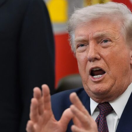 Markets falter after Trump’s primetime pitch on Iran