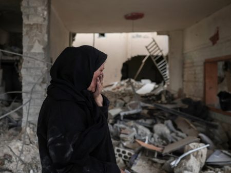 Displaced Lebanese woman returns to find home destroyed after ceasefire