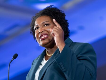 Stacey Abrams on Trump’s mail-in voting order: ‘Patently illegal’