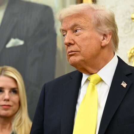 Trump ousts Bondi as attorney general