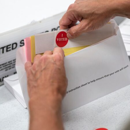 Trump mail-in voting order sparks lawsuit from Democrats 