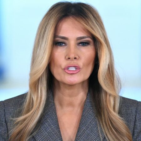 US First Lady Melania Trump denies connection to Epstein in rare speech