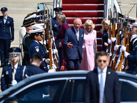 King Charles and Queen Camilla arrive for high-profile US state visit