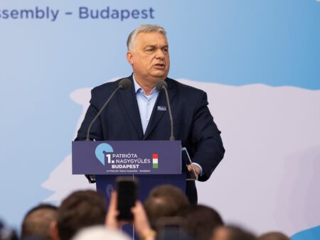 Vance heads to Budapest to shore up Orban’s support before Sunday vote