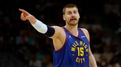 Jokic stars as Nuggets secure third seed in final game