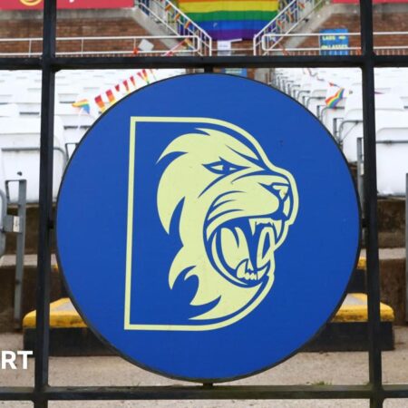 Fans told to stay away from Riverside after storm damage