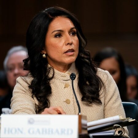 White House calls reports of Gabbard’s impending ouster ‘fake news’