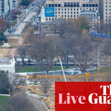 Trump’s White House ballroom project faces panel vote after judge ordered halt – US politics live