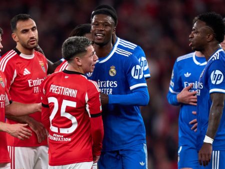 UEFA bans Benfica’s Prestianni for six games for verbally abusing Vinicius